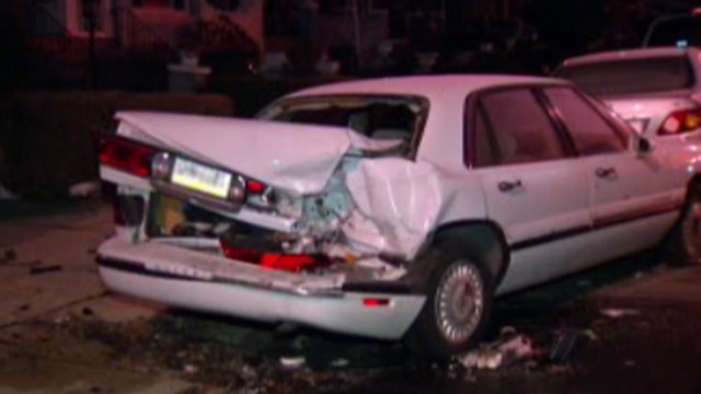 Drunk Driver Totals Parked Cars