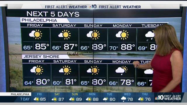 <p>As Thursday marked the first day of fall, temperatures were unseasonably warm! And the warm temperatures are sticking around for the weekend. NBC10 Chief meteorologist Tammie Souza has your forecast.</p>