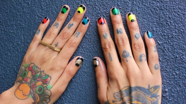 Fleury Rose's Olympic-Ready Nail Art