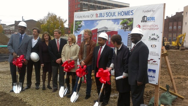 Bon Jovi Breaks Ground on Low Income Housing