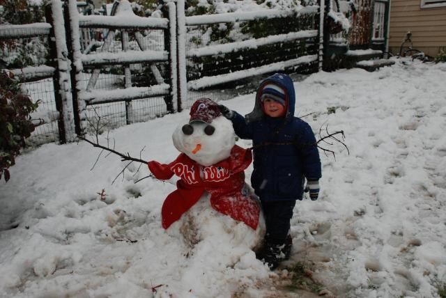 Your Photos: October Snowfall? You Better Believe It
