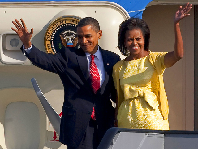 The Obamas' Foreign Trips in Photos