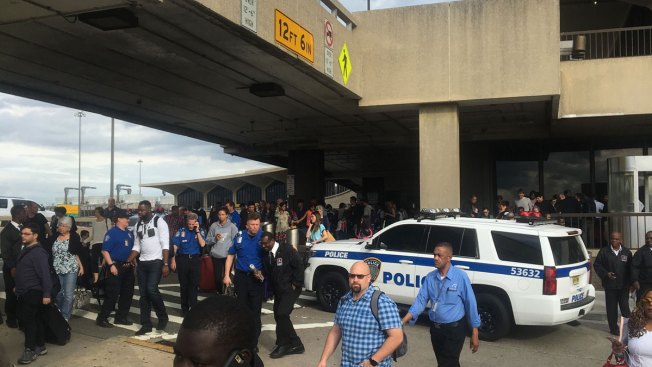 Newark airport terminal evacuated after package found