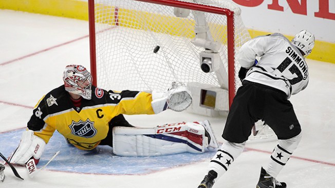 Simmonds leads Metro over Pacific for NHL All-Star crown Simmonds leads Metro over Pacific for NHL All-Star crown