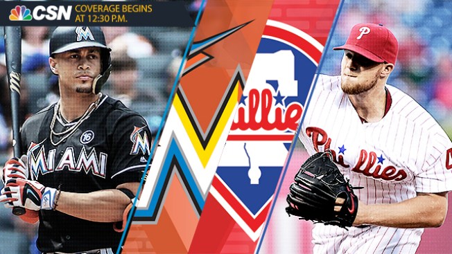 Ichiro, Stanton go deep, Marlins beat Phils 12-8 in Game 1 Ichiro, Stanton go deep, Marlins beat Phils 12-8 in Game 1