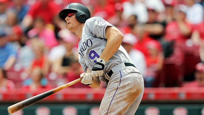 Rockies pitcher Kyle Freeland smashes home run against Reds