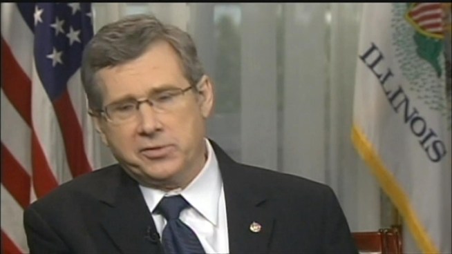 Sen. Mark Kirk nearly died from his January 2012 stroke and said at one point he recalled angels speaking to him. Mary Ann Ahern reports.