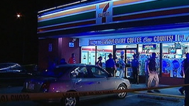 Police say 7-Eleven clerk Mohammed Rafique Ullah was shot and killed after he gave two masked men the cash they demanded. Officers told NBC10's Monique Braxton that the robbers fled on the Four Seasons Parkway.