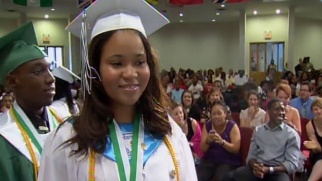 Germantown High School Senior Althea Escorce was offered more than a million dollars in scholarship money.