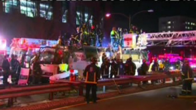 It was just last February when a bus crash in Boston injured nearly three dozen Bucks County students and chaperons. Now, one month later, the leader of the non-profit group that was on the bus is speaking about her experience and the emotional reunion of the bus crash victims.