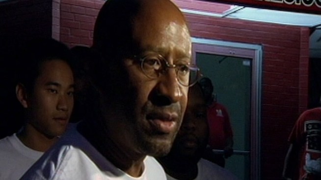 Mayor Nutter had a message for curfew critics during an appearance at a bowling alley tonight.