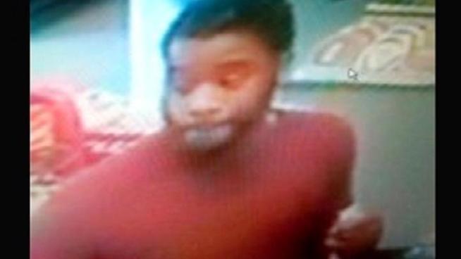 Chester Police are searching for this man in connection with the shooting of Chester City controller Edith Blackwell and another victim at a gas station.