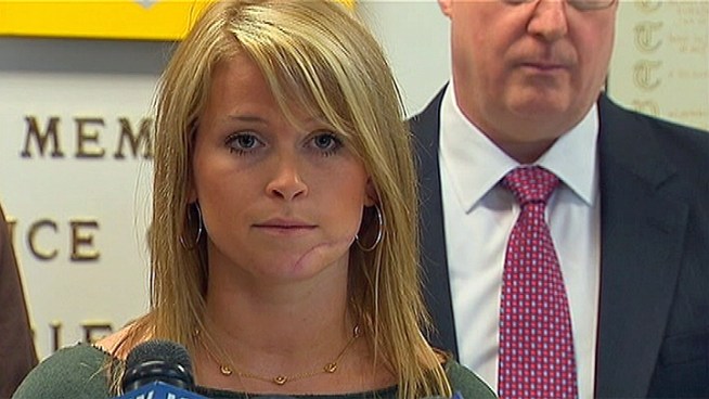 On Nov.11, Cory Harley allegedly robbed and slashed Ashley Hackett in the face with a knife. Hackett needed more than 100 stitches after the attack. NBC10's Deanna Durante talked to the victim.