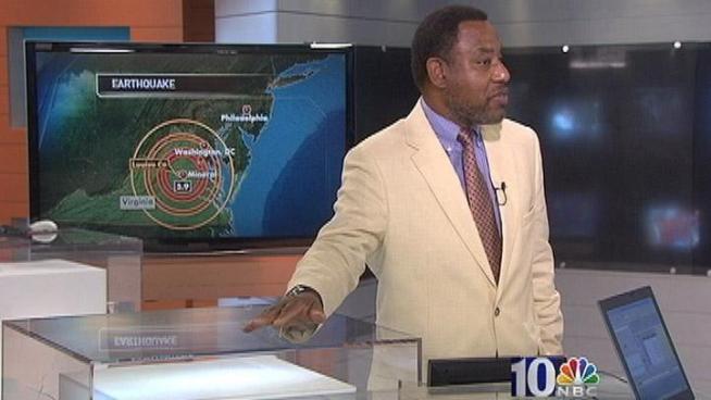 The Franklin Institute's Chief Astronomer Derrick Pitts, who is also a geologist, explains why we here in Philly felt the Va. earthquake and why aftershocks happened.