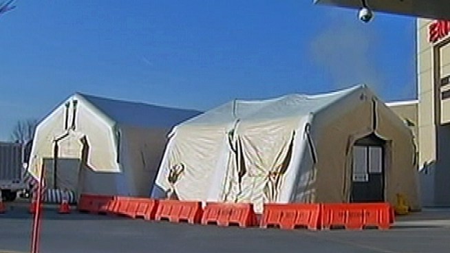 Lehigh Valley Cedar Crest Hospital is upgrading its efforts against this season's flu bug by placing flu triage tents outside of its emergency room. NBC10's Jesse Gary is at the scene with the latest.