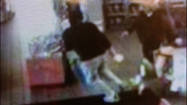Police are looking for a man who robbed girl scouts selling cookies inside a Pathmark Grocery Store in Berwyn, PA.
