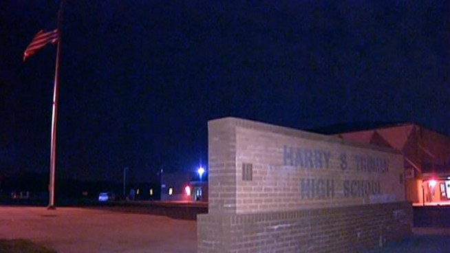 Students and staff had to go through extra security measures at Harry S. Truman High School in Levittown, Bucks County Thursday morning after a bomb threat was made. NBC10's Tim Furlong reports that police say no bomb was found.