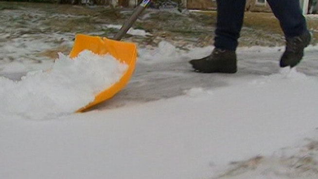 Residents are cleaning up in Lehigh County after a winter storm left a mixture of rain, ice and snow on their streets. NBC10's Doug Shimell has the story.