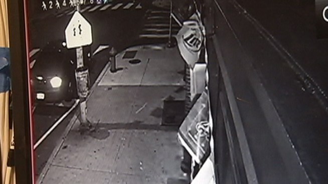 An eyewitness tells NBC10's Chris Cato that a driver hit a woman in Kensington Tuesday night and before speeding off she got out of the car and looked at the victim.