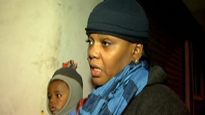 A South Philadelphia daycare window was hit by a bullet yesterday with children and employees still inside. 