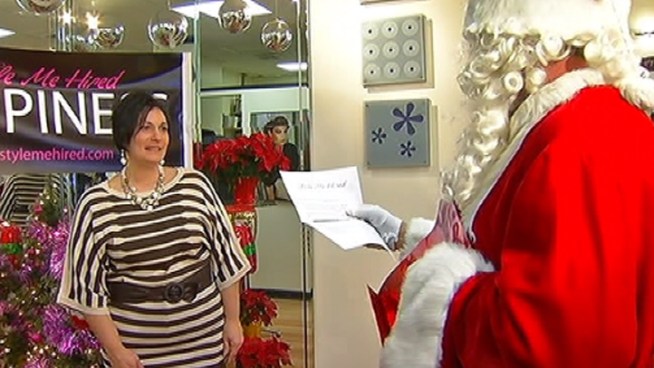 A Delaware County single mom of five gets a surprise makeover and an even bigger surprise from Santa. NBC10's Monique Braxton has the story.