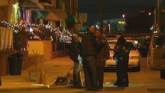 Philadelphia Police are investigating whether a deadly shooting in South Philadelphia is a mob hit. They are questioning a person of interest who has ties to organized crime.