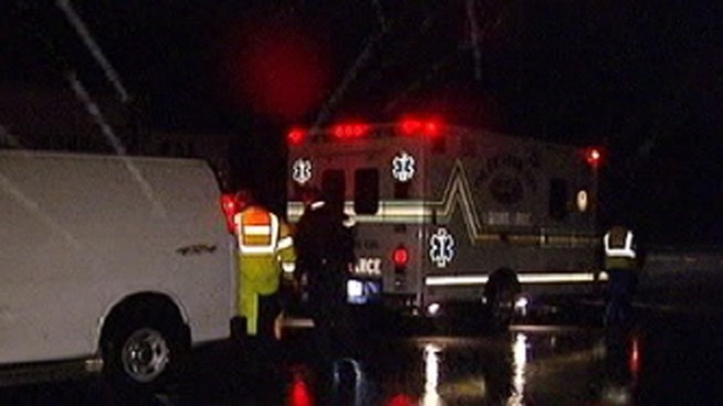 A 62-year-old man is dead after police say he was struck by a tree that fell while he was standing on his back porch waiting outside for his dog. NBC10's