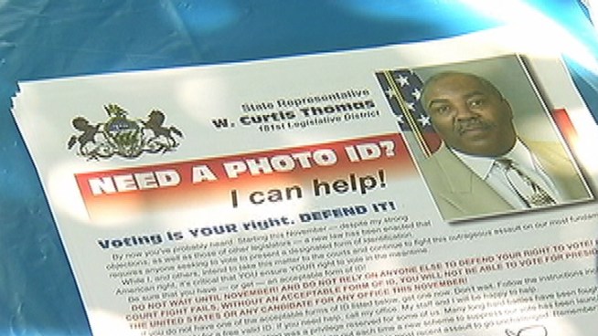 State Rep. Curtis Thomas and Deputy City Commissioner Dennis Lee educate seniors on how to get the proper ID that you need to have to vote in the upcoming election. NBC10's Dawn Timmeney speaks with senior citizens about how this law is affecting them.