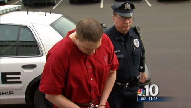 28-year-old Edward Doyle is now being charged for the death of his two-month-old daughter. The police were notified on Sunday morning of the death of the girl. Doyle was escorted to court on Tuesday. NBC10's Claudia Rivero has more.