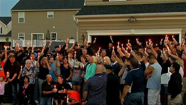 A community continues to mourn the loss of a Plymouth Township Police officer who was killed in the line of duty. Friends, family and fellow officers held a vigil for Officer Brad Fox where they shed tears and shared memories.