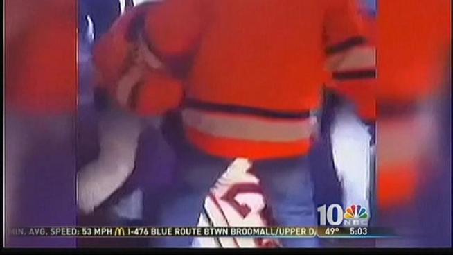 Tips helped lead police to the man they say started a brawl between Flyers and Rangers fans following the Winter Classic. The suspect himself in around 2 p.m. Thursday after an arrest warrant was issued.