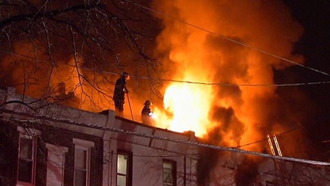Fire crews said they tried to save the man who lived in the home where the blaze broke out, but with the smoke and fire, they couldn't make it to the victim in time.