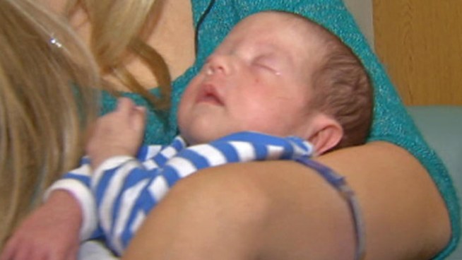El and Matt Garrett had to make a very hard decision when they learned their unborn baby had formed a large tumor. The decision they made turned out to have happy ending. NBC10's Renee Chenault-Fattah shares the amazing story.
