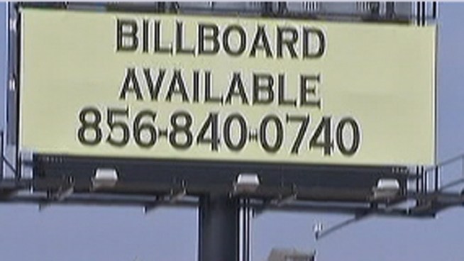 Atlantic County residents are not happy about a 60-foot-high LED billboard that sits along Bay Drive. Residents say the light up sign looks like something you would see in Atlantic City. The billboard will be lit with advertisements by April 1. NBC10's Cydney Long reports.