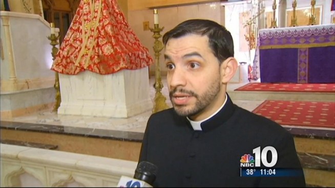 Catholics around the world celebrate the election of a new pope. NBC10's Katy Zachry visited a South Jersey church where parishioners gathered Wednesday night.