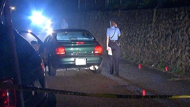 Police are searching for answers in the murder of a man found shot to death inside a car in the Mayfair section of the city Wednesday morning.