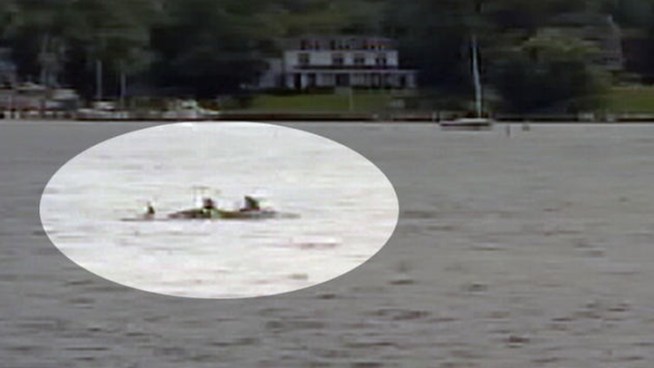 A group of four dolphins were first spotted on Friday in New Jersey's Navesink River. In 2008 this same river was a graveyard for other dolphins. WNBC's Brian Thompson shares the dolphin tale.