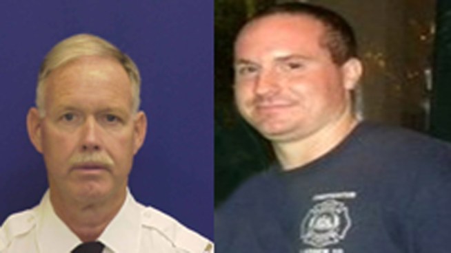 Flames broke out early Monday morning at an empty factory in Kensington. Lt. Robert Neary, and Firefighter Daniel Sweeney died while battling the fire and three others were injured. The cause of the fire is being investigated. NBC10's Deanna Durante reports. 