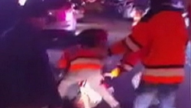 A group of Winter Classic fans got in a fight outside of Geno's Steaks in South Philly after the game. The fight was caught on camera, posted to YouTube and later taken down. Authorities are searching for the people involved. 