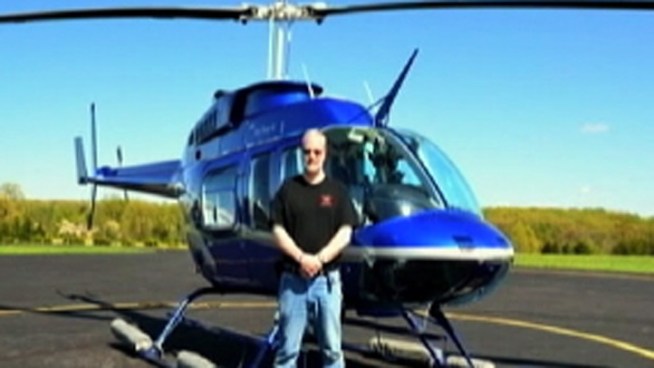 Doug Brigham a retired Pennsylvania State Police Officer died in a helicopter crash Wednesday in Bucks County. The National Transportation Safety Board is investigating the crash. NBC10's Christine Maddela