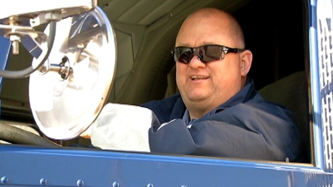 Trucker Mike Hawthorne from Vineland, New Jersey is gaining quite a reputation as a roadside rescuer. He's rescued one baby from a tornado and recently helped deliver his third baby.