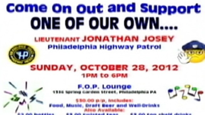 A fundraiser is being held for Officer Jonathan Josey who was suspended after knocking a woman to the ground. NBC10's Monique Braxton spoke to people for and against the fundraiser.