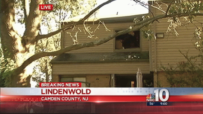 Three units of an apartment building in Lindenwold, Camden County were damaged and residents were evacuated after a fire early Sunday. NBC10's Marisa Brahney reports.