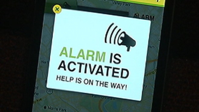 MIOkay is an app that allows you to send emergency alarms to five of your contacts. NBC10's Vince Lattanzio shares the details.