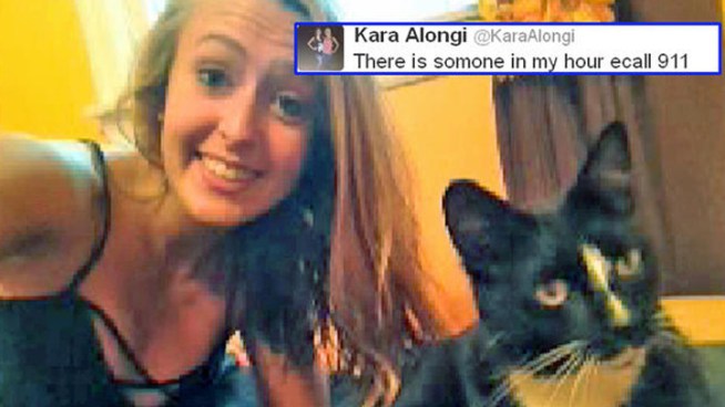 The disappearance of Kara Alongi, 16, from her home in Northern New Jersey blew up social media sites, but now it appears to be a hoax. NBC's Brain Thompson spoke with people who tried to answer the teen's call for help.