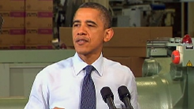 The deadline for the fiscal cliff is around the corner, President Barack Obama brought his debt reduction plan to Montgomery County. Obama visited the maker of K'NEX in Hatfield on Friday. NBC10's Katy Zachry explains why he was there.