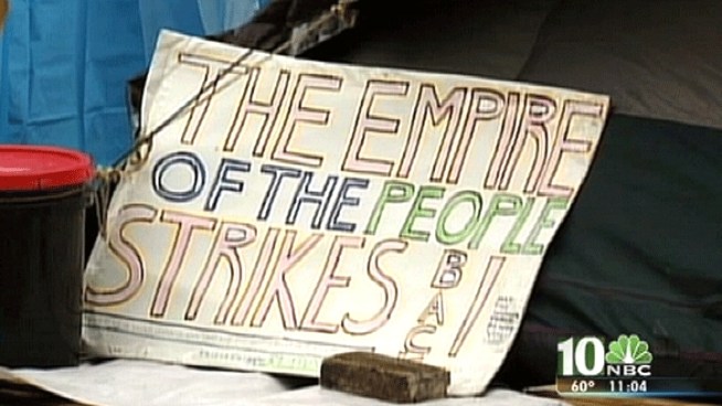 Nutter says Occupy Philly refuses to move, to clear the way for a construction project that would create 1,000 city jobs.
