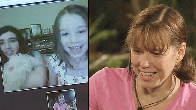 Patti B. Phones Home from Jungle