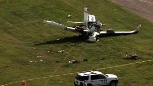 Investigators say two people were seriously injured at the Millville Airport in Cumberland County on Wednesday afternoon after a plane crash. NBC10's Monique Braxton reports.