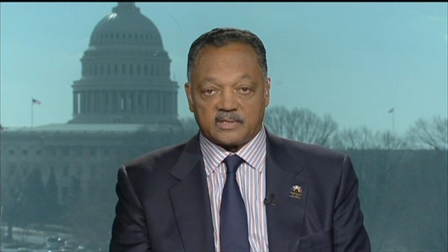 A day after his son pleaded guilty to spending $750,000 of campaign funds for personal use, Rev. Jesse Jackson told MSNBC he's proud of his son for accepting responsibility.